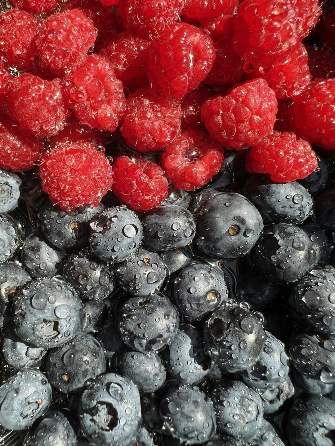 fresh berries for jam